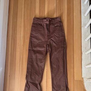 Edikted Chocolate Flare Jeans